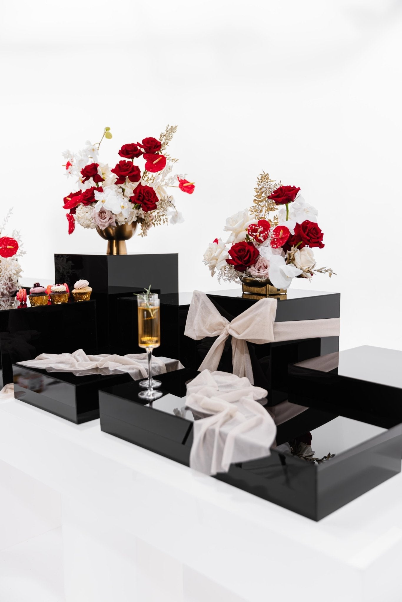 Grand Black Collection - 12 Piece Set - Plinths New York